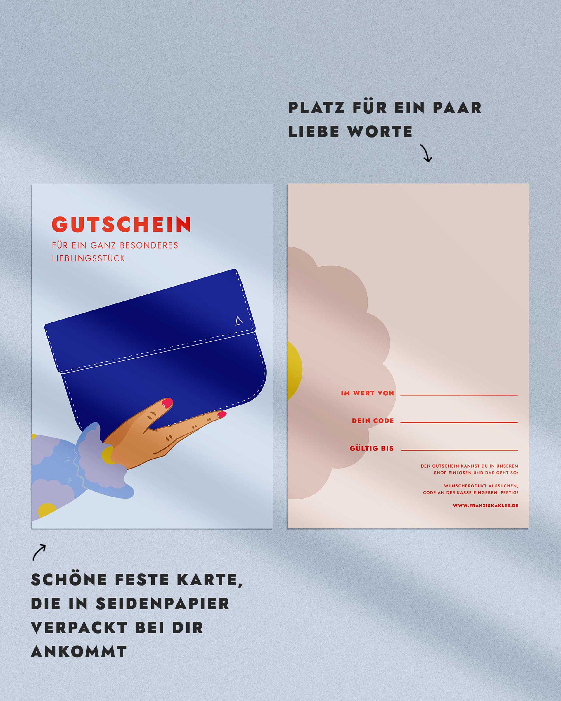 GUTSCHEIN mit Wunschbetrag