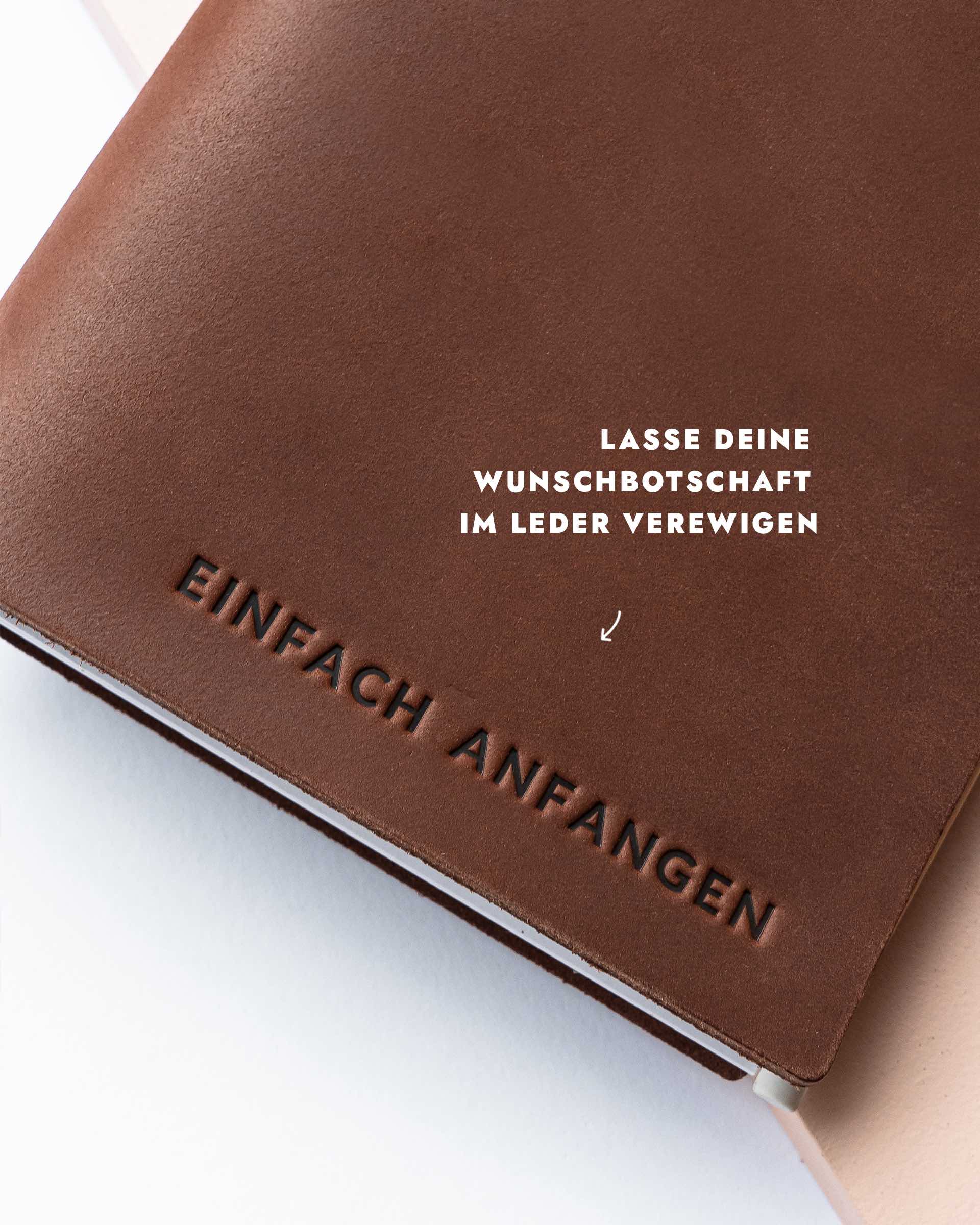 Leder Journal LIU A5 | Flexibles Notizbuch-System
