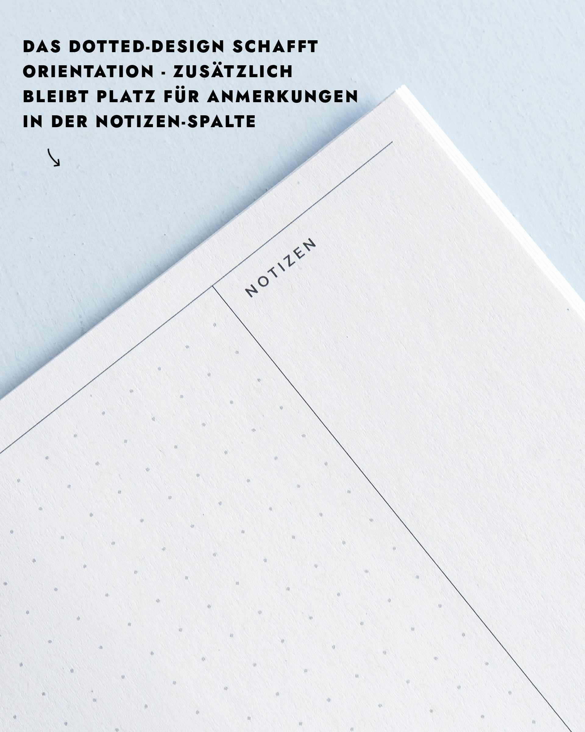 NOTIZHEFT A6 Dotted