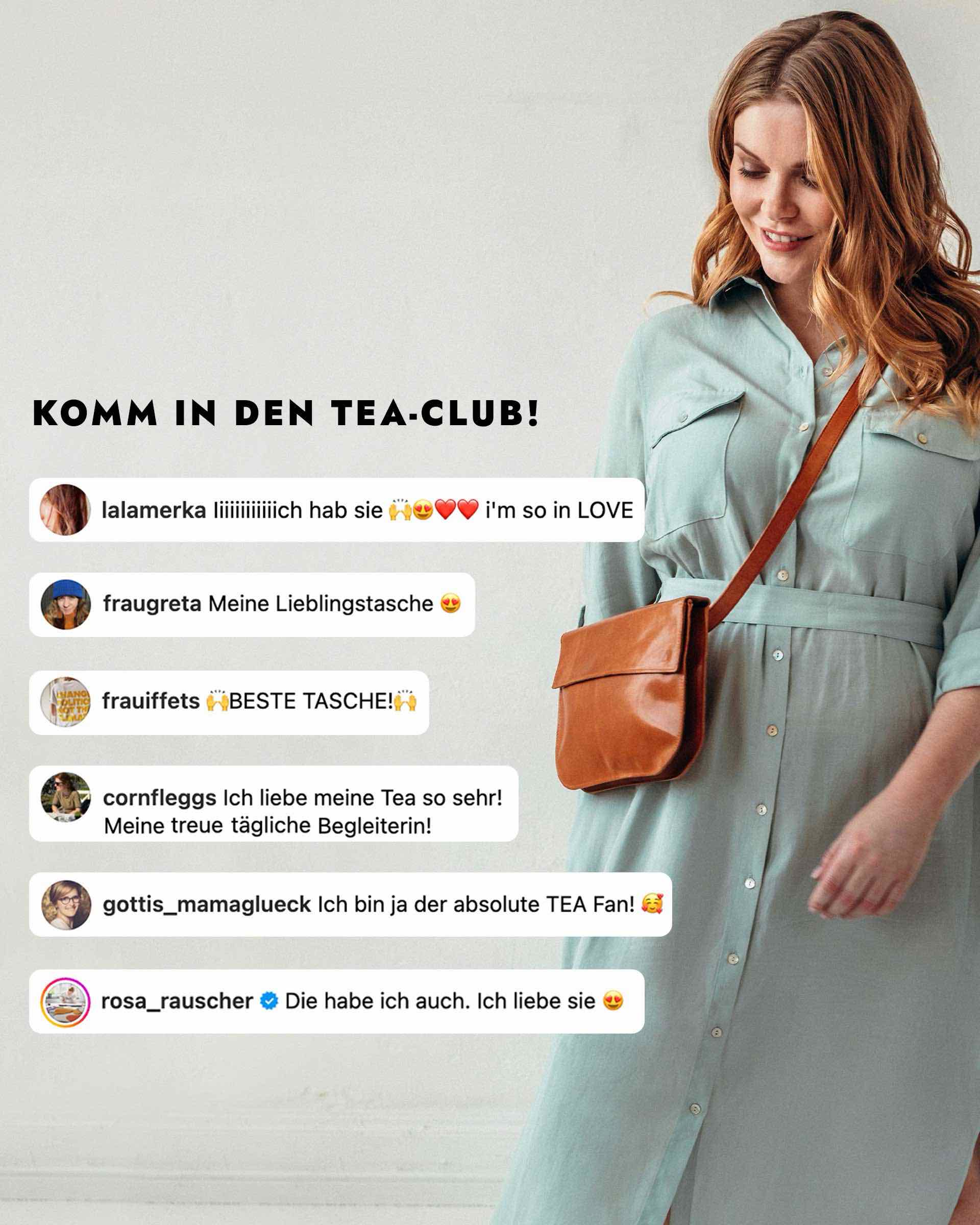 Crossbody Bag TEA Large