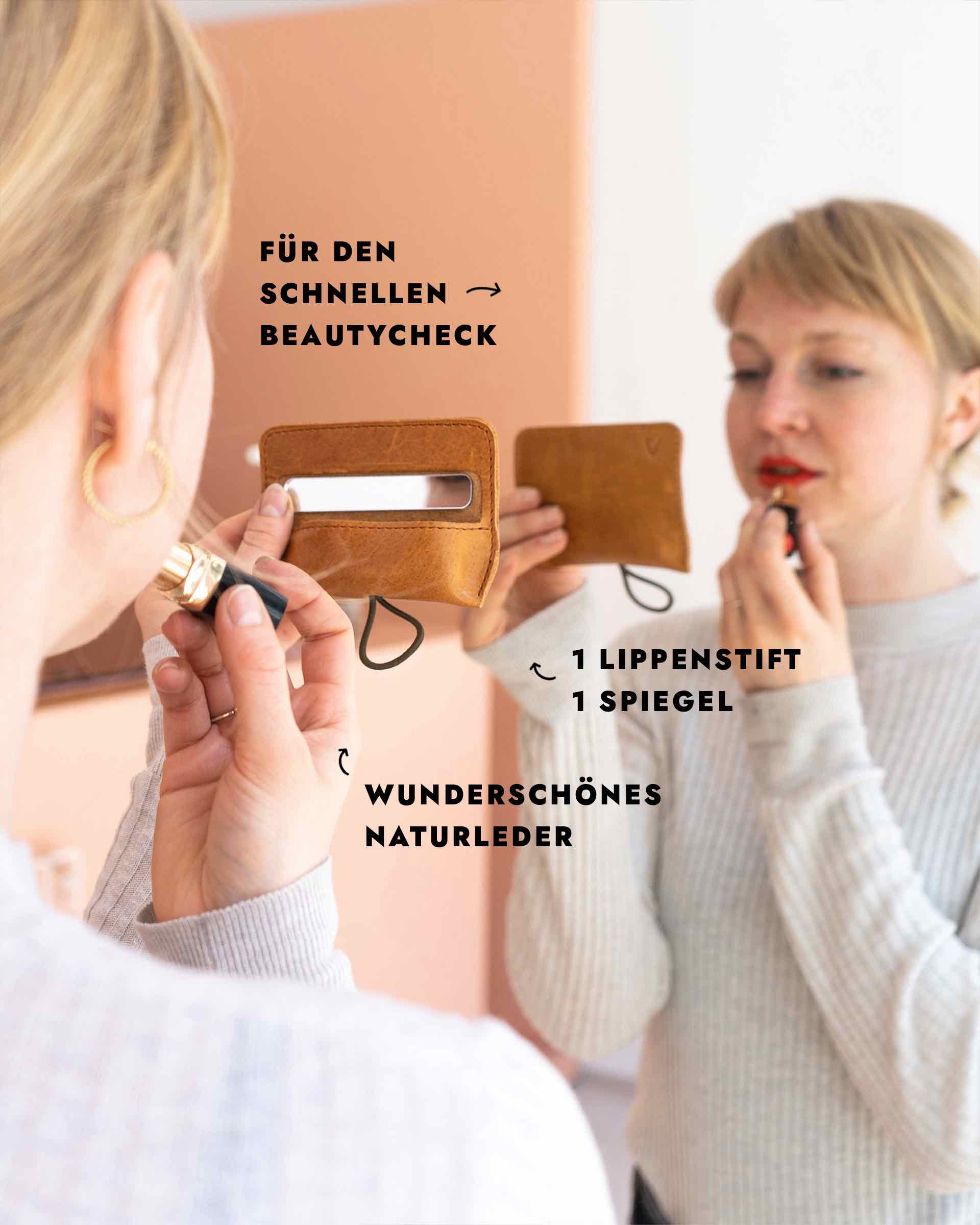Lippenstiftetui LUI mit Spiegel