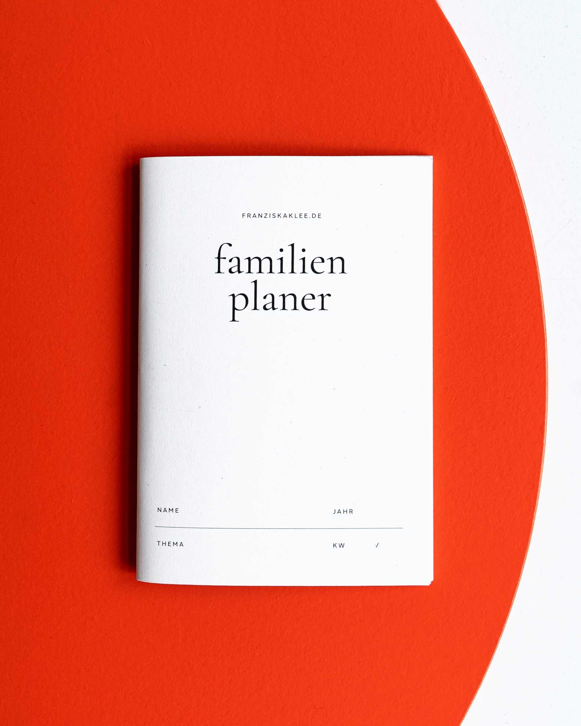 FAMILIENPLANER A6