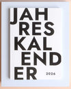 JAHRESKALENDER 2026