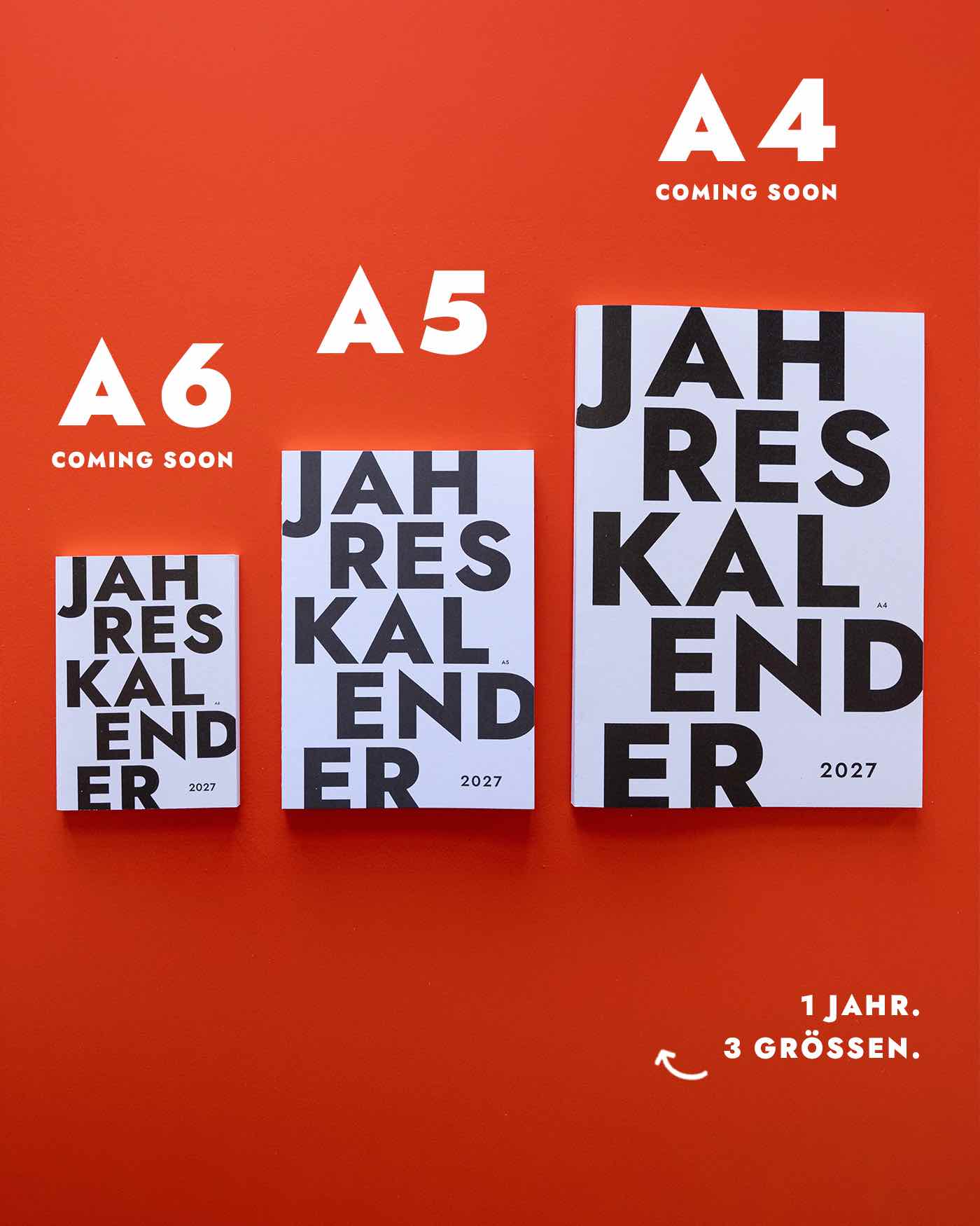 JAHRESKALENDER 2027 A5
