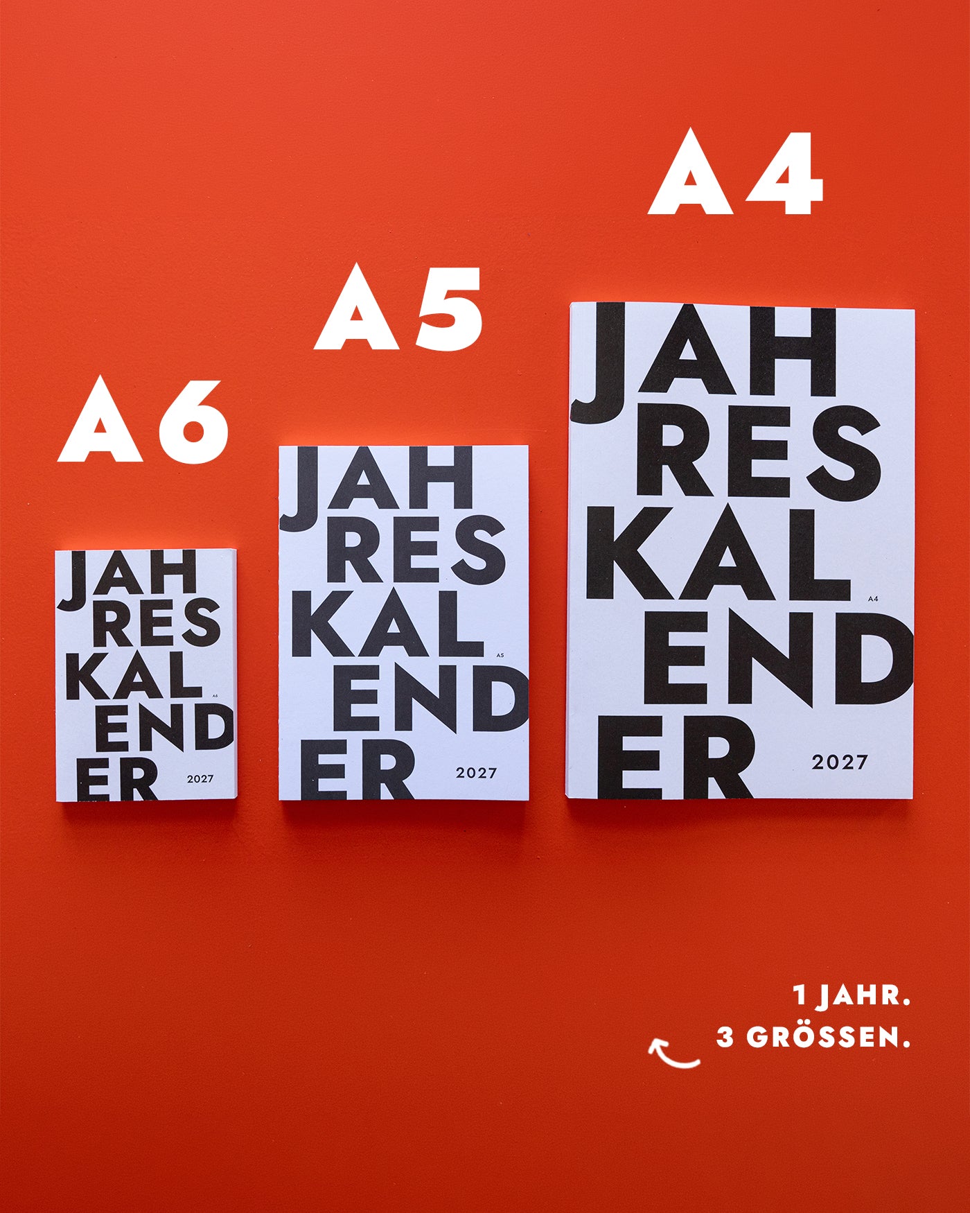 JAHRESKALENDER 2027 A4