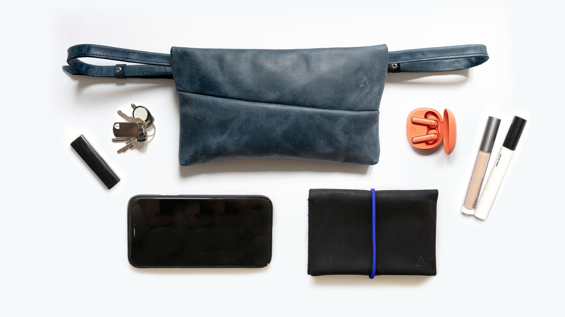 3-in-1-Tasche ISA nimmt deine wichtigsten Begleiter wie Handy, Portemonnaie und Schlüssel auf Reisen, den Alltag oder ein schönes Fest.