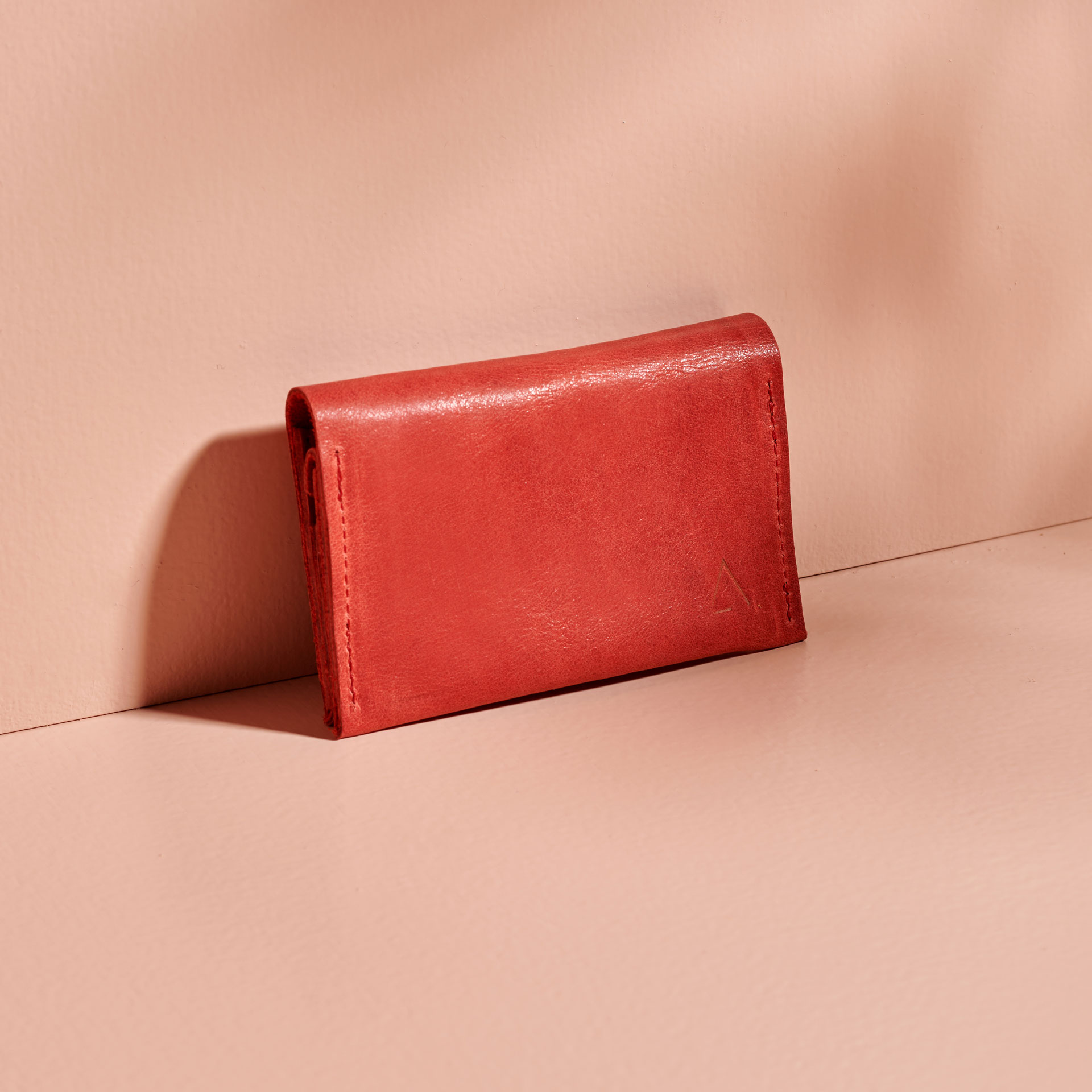 Portemonnaie Oli rot aus nachhaltigem Naturleder